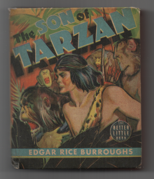 The Son of Tarzan by Edgar Rice Burroughs, Big Little Books #1477