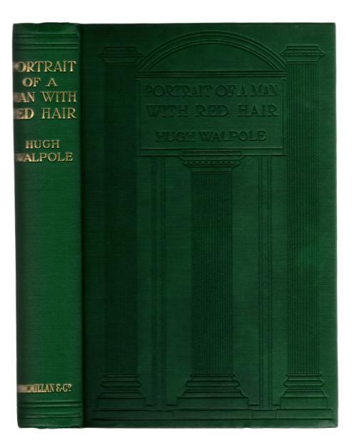 Portrait of a Man with Red Hair by Hugh Walpole (First Edition)
