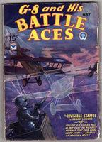 G-8 Battle Aces May 1934 Blakeslee Cvr; The Invisible Staffel - Pulp