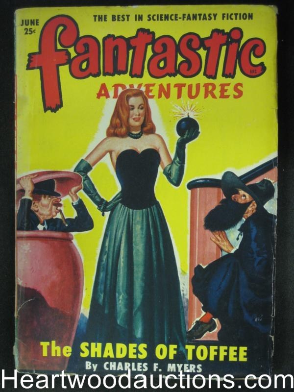 Fantastic Adventures Jun  1950 Shades of Toffee