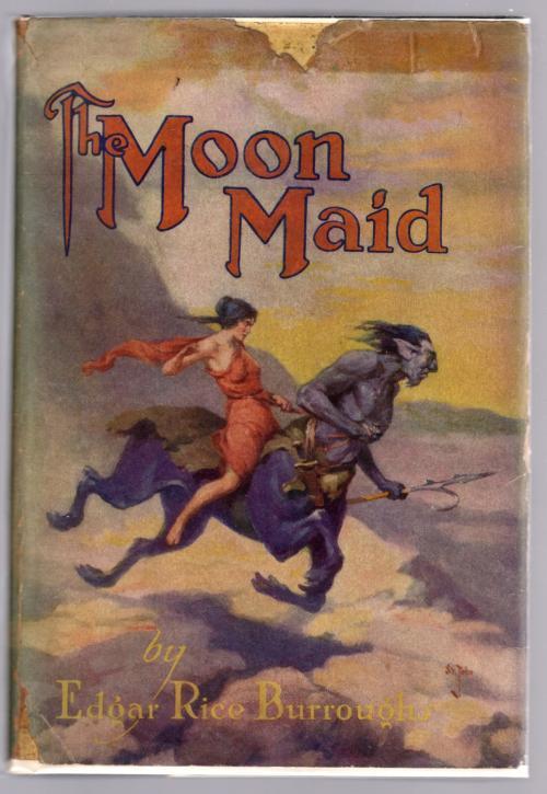 The Moon Maid by Edgar Rice Burroughs (First Edition) Signed
