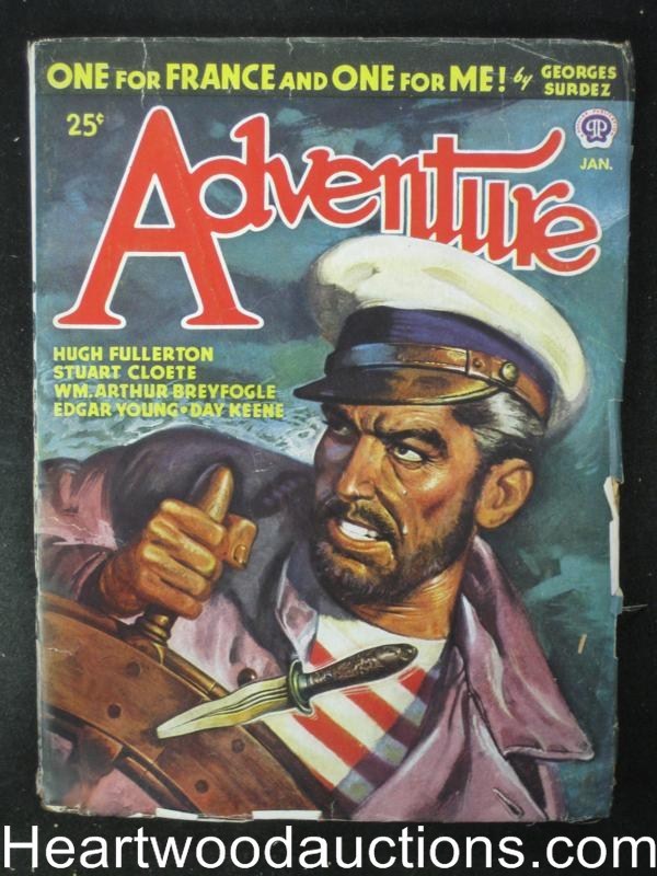"Adventure" January 1946 - High Grade