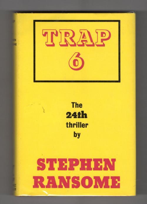 Trap #6 by Stephen Ransome (First UK Edition) Gollancz File Copy