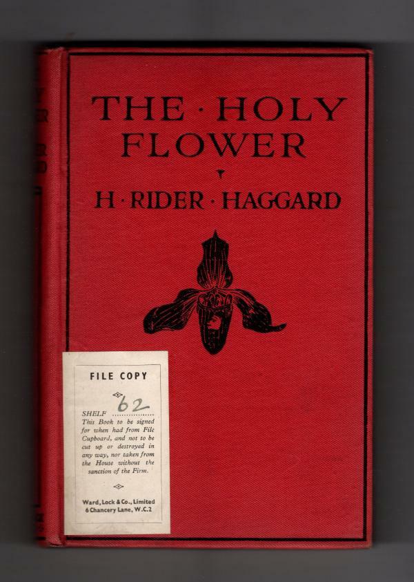 The Holy Flower by H. Rider Haggard (File Copy)
