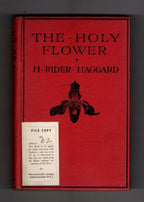 The Holy Flower by H. Rider Haggard (File Copy)