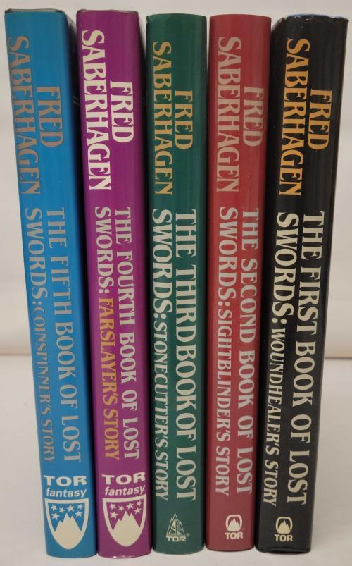 Book of the Lost Swords Series Five Book Series by Fred Saberhagen