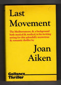 Gollancz Thriller Last Movement by Joan Aiken  Publisher's File Copy