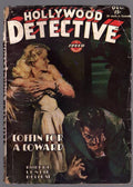 Hollywood Detective Dec 1945 GGA Cover Art Robert Leslie Bellem - Pulp