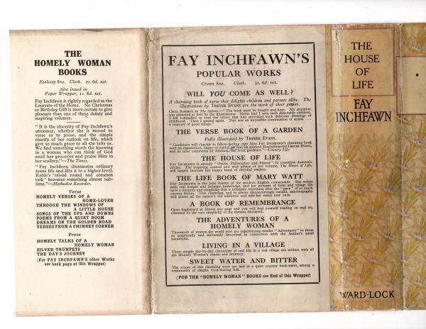 The House of Life by Fay Inchfawn (First Edition) Publisher's Copy