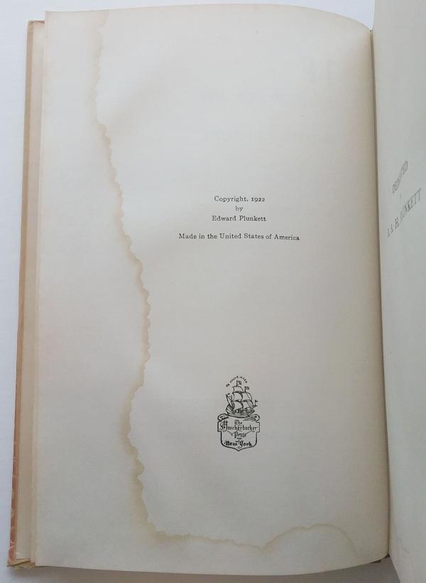 IF: A Play in Four Acts by Lord Dunsany (First Printing)