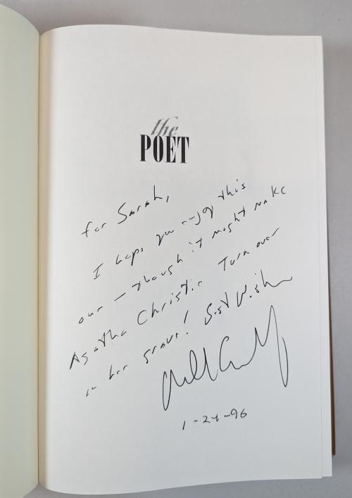 The Poet by Michael Connelly (First Edition) Signed
