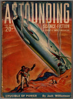 Astounding Feb 1939 Rogers Cvr; Jack Williamson; Schachner; Ernst; Sprague de...