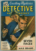 Detective Fiction Weekly Oct 17, 1936 Max Brand; Hugh Cave; Ted Tinsley