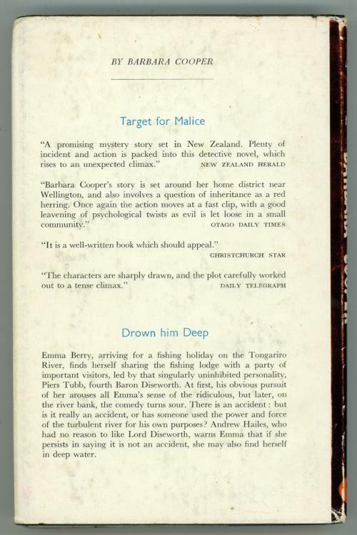 Who is My Enemy? by Barbara Cooper (First Edition)
