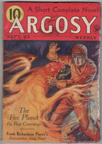 Argosy September 23 1933 Robert A. Graef Cvr; Ray Cummings; Max Brand