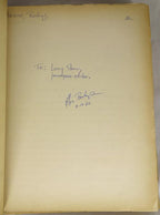 Rogue Moon by Algis Budrys (Original Manuscript) Signed