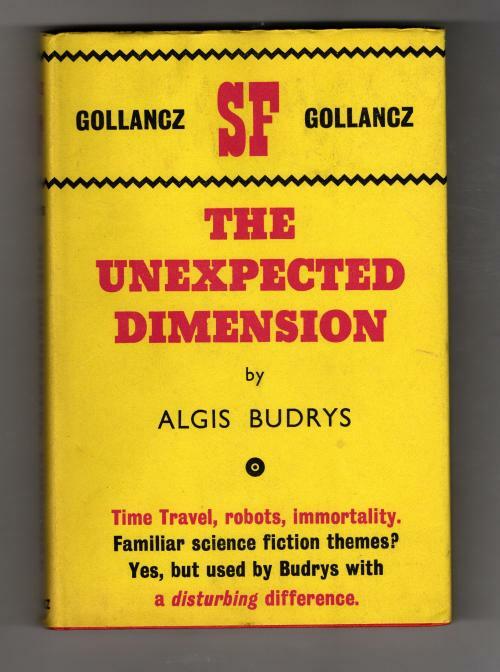 The Unexpected Dimension by Algis Budrys (First Edition) Gollancz SF