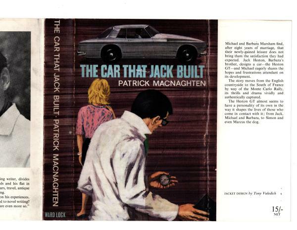 The Car That Jack Built by Patrick Macnaghten Author's first novel