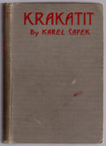 Krakatit by Karel Capek (First Edition)