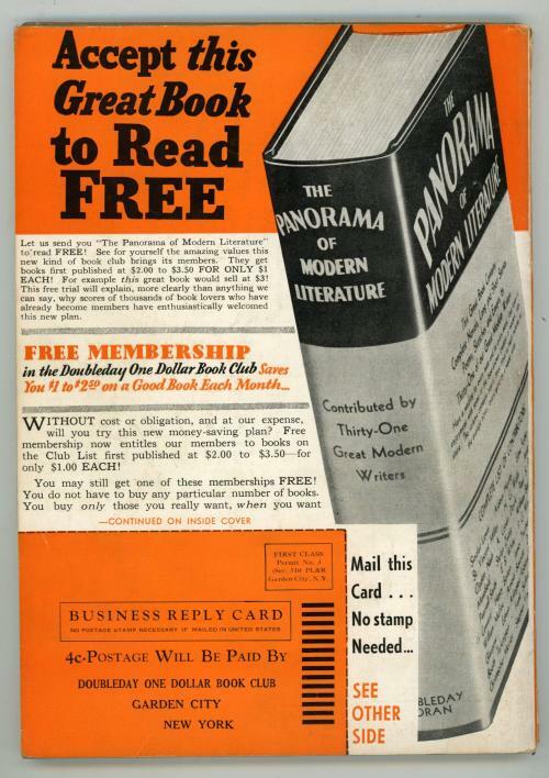 The Golden Book Magazine Mar 1935 Pulp Herodotus; Maupassant