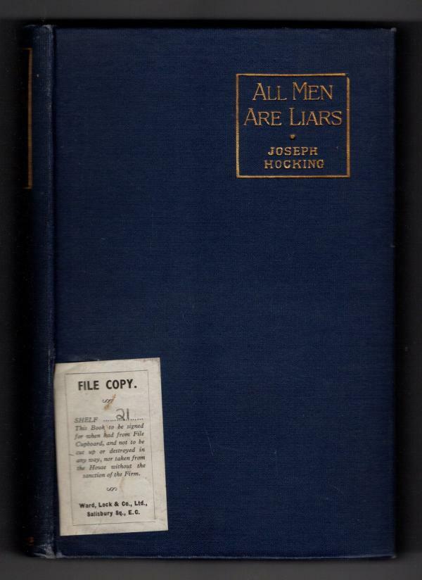 All Men are Liars by Joseph Hocking (File Copy)