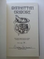 Manhattan Grimoire by Sandy Deluca (First Edition) Signed, Limited #46