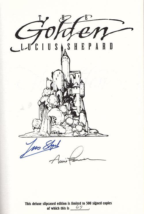 The Golden by Lucius Shepard (Limited First Edition)