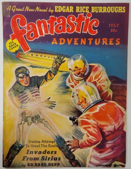 Fantastic Adventures Jul 1939 Morey; ER Burroughs
