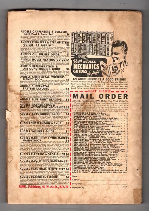 The Shadow 1949 Winter Scarce issue; Rozen Cvr: female attacks shadow with kn...