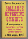 Gollancz Detective Omnibus by Crispin, Innes, & Sayers (First Edition) File Copy