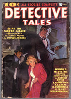 Detective Tales Oct 1936 Alias the Corpse Maker - Pulp