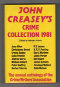John Creasey's Crime Collection 1981 (First Edition) Gollancz File Copy