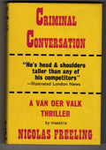 Criminal Conversation by Nicolas Freeling (First Edition) File Copy