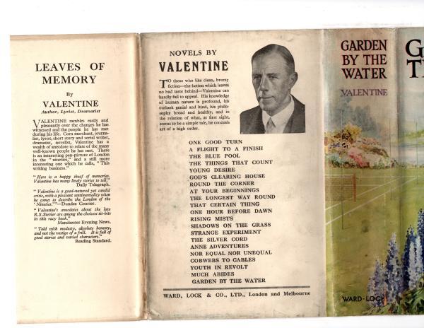 Garden by the Water by Valentine (First Edition) File Copy w/DJ