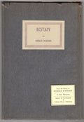 Ecstasy and Other Poems by Donald Wandrei (First Edition) Author's Copy