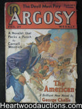 "Argosy" Feb 27, 1937 Cornell Woolrich Cvr story, Max Brand