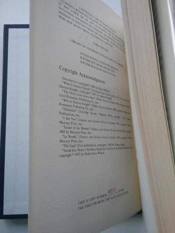 Late Knight Edition by Damon Knight (First Edition) Limited Copy #454