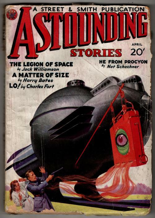Astounding Apr 1934 Howard Brown Cvr; Jack Williamson; Schachner; Donald Wandrei