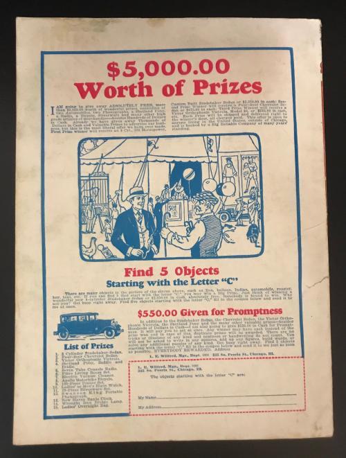 Amazing Stories Sep 1929 Wates; Art by: Wesso; McKay, Briggs, Hynd, Wallit