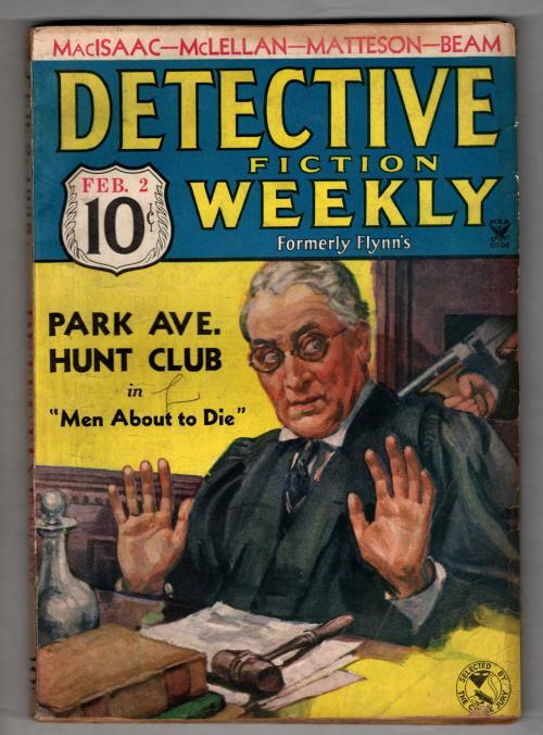 Detective Fiction Weekly Feb 2 1935 Judson P. Philips - Man About to Die