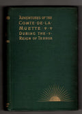 Adventures of The Comte De La Muette by Bernard Capes (First Edition)