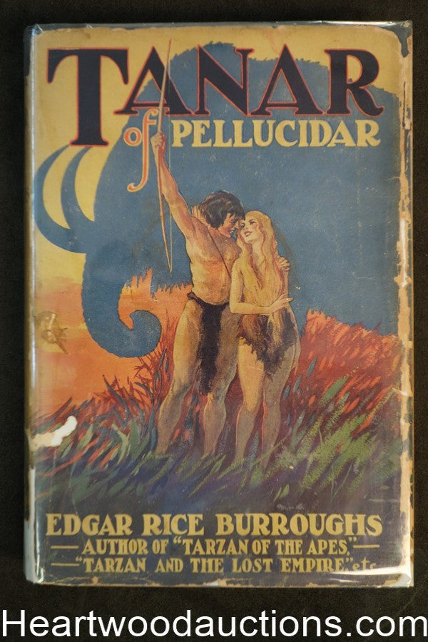 Tanar of Pellucidar by Edgar Rice Burroughs (First)(Original Jacket)
