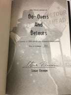 Do-Overs and Detours by Steve Vernon (First Edition) LTD Signed