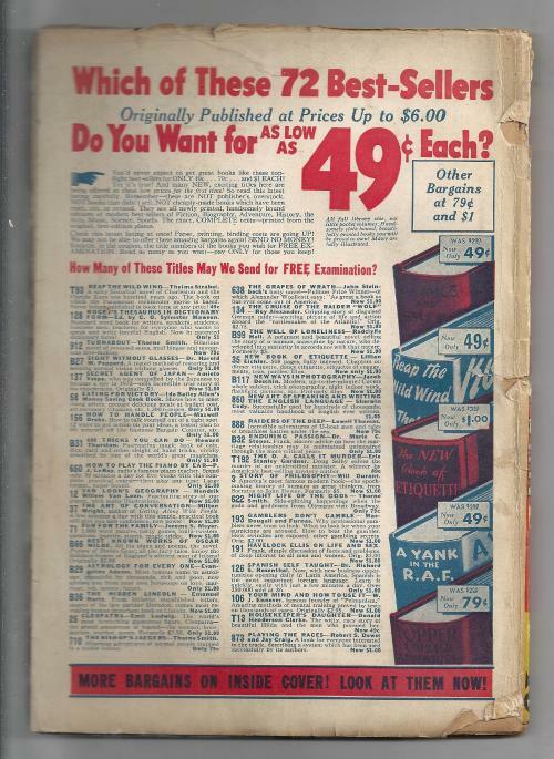 Two Gun Western Oct 1942 Pulp Ed Earl Repp; Olsen; Harrison