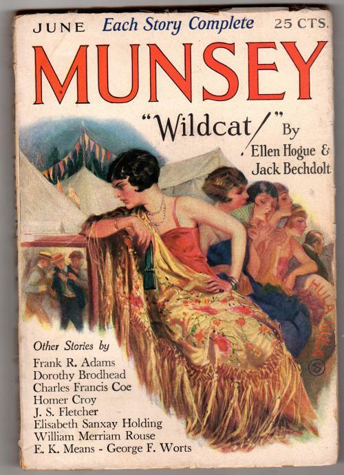 Munsey Jun 1928 Pulp J.S. Fletcher; George F. Worts; William M. Rouse; Frank ...
