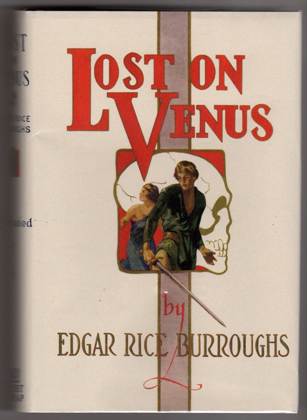 LOST on VENUS by Edgar Rice Burroughs G&D J. Allen St. John Art Fax