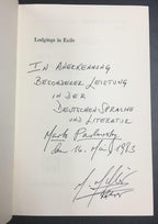 Lodgings in Exile by Wolfgang Goerg Fischer (Signed/Inscribed)