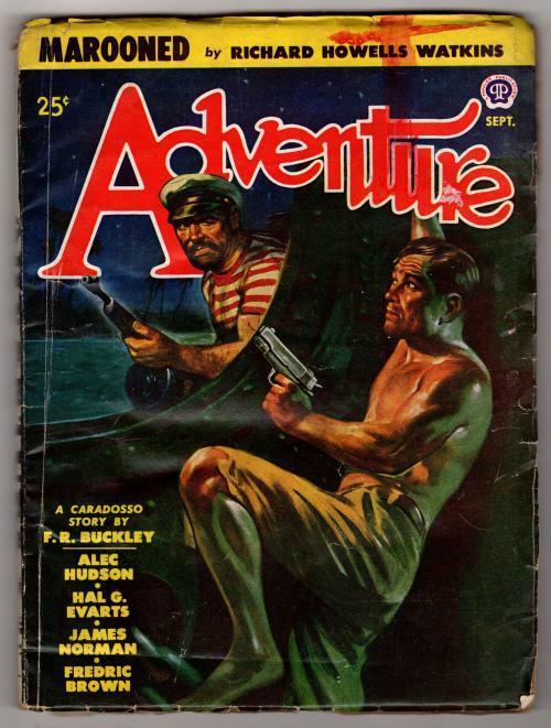 Adventure Sep 1948 Robert Stanley Cvr; Frederic Brown "Four Blind Men"