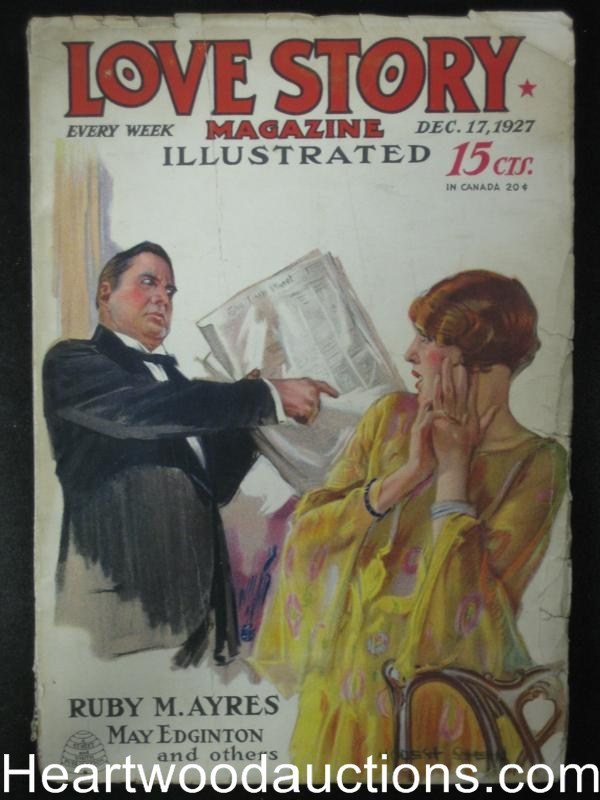 Love Story Dec 17 1927 Modest Stein cover