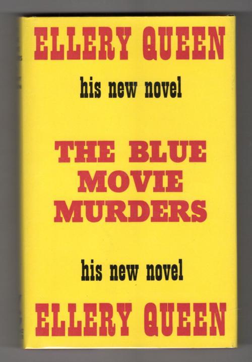 The Blue Movie Murders by Ellery Queen (First Edition) Gollancz File Copy